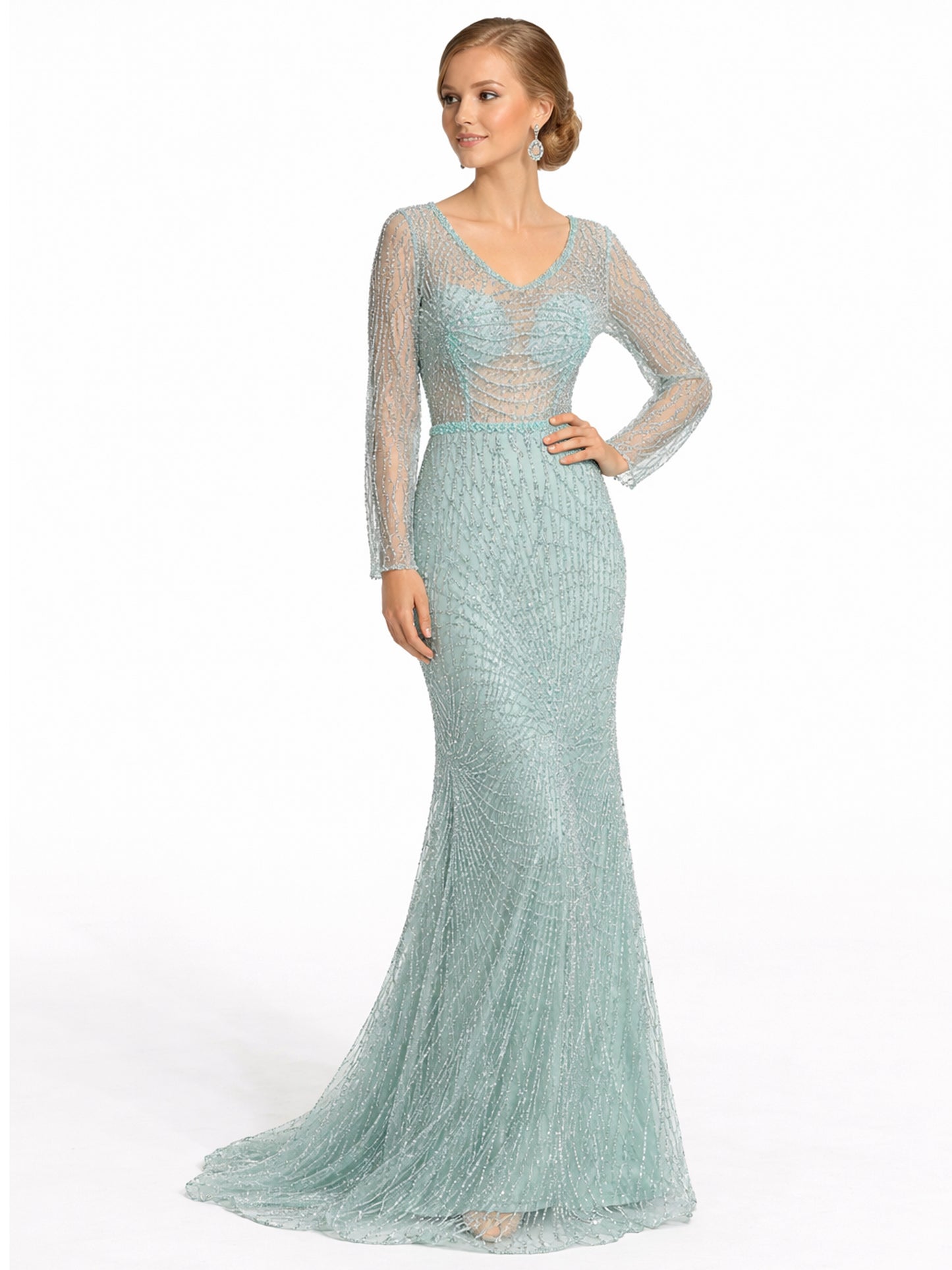 Stijl 2024015 - Lichtgroene Jurk