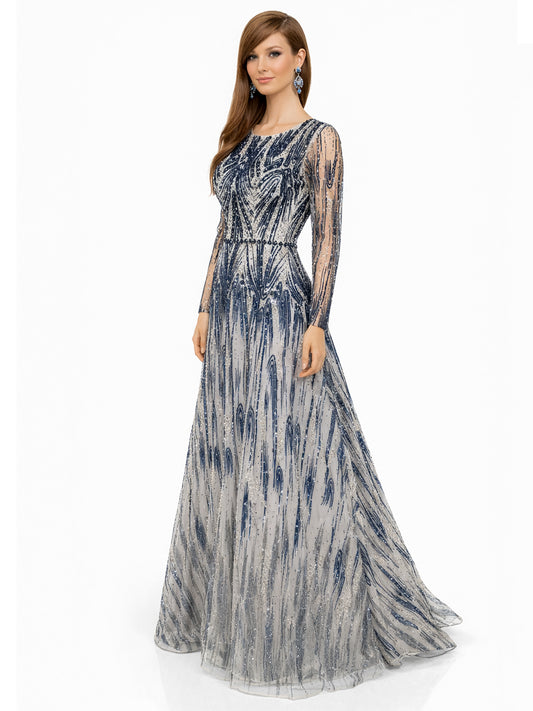 Style 220606 - Blue / Purple Dress