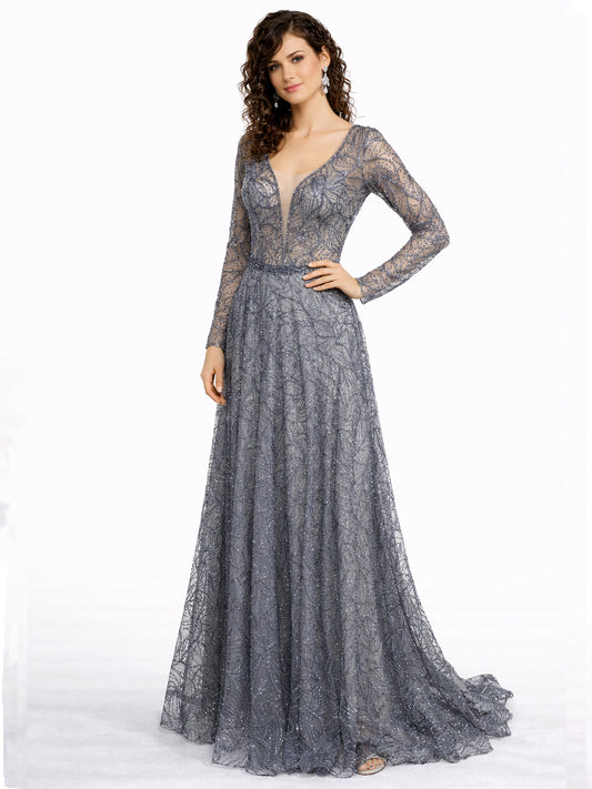 Style 220611 - Purple / Silver Dress