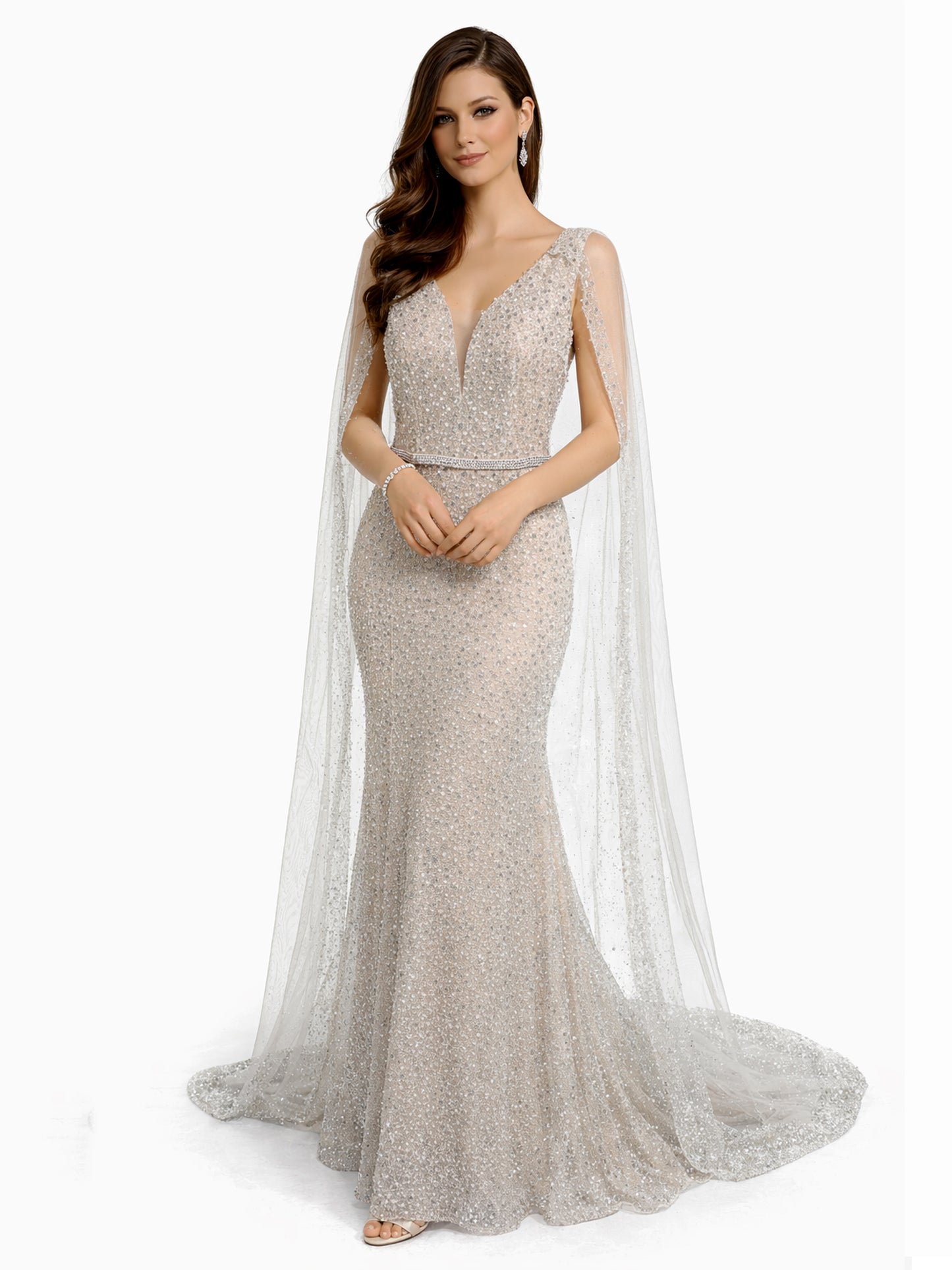 Style 230320 Gold /Green Dress