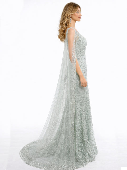 Style 230320 Gold /Green Dress