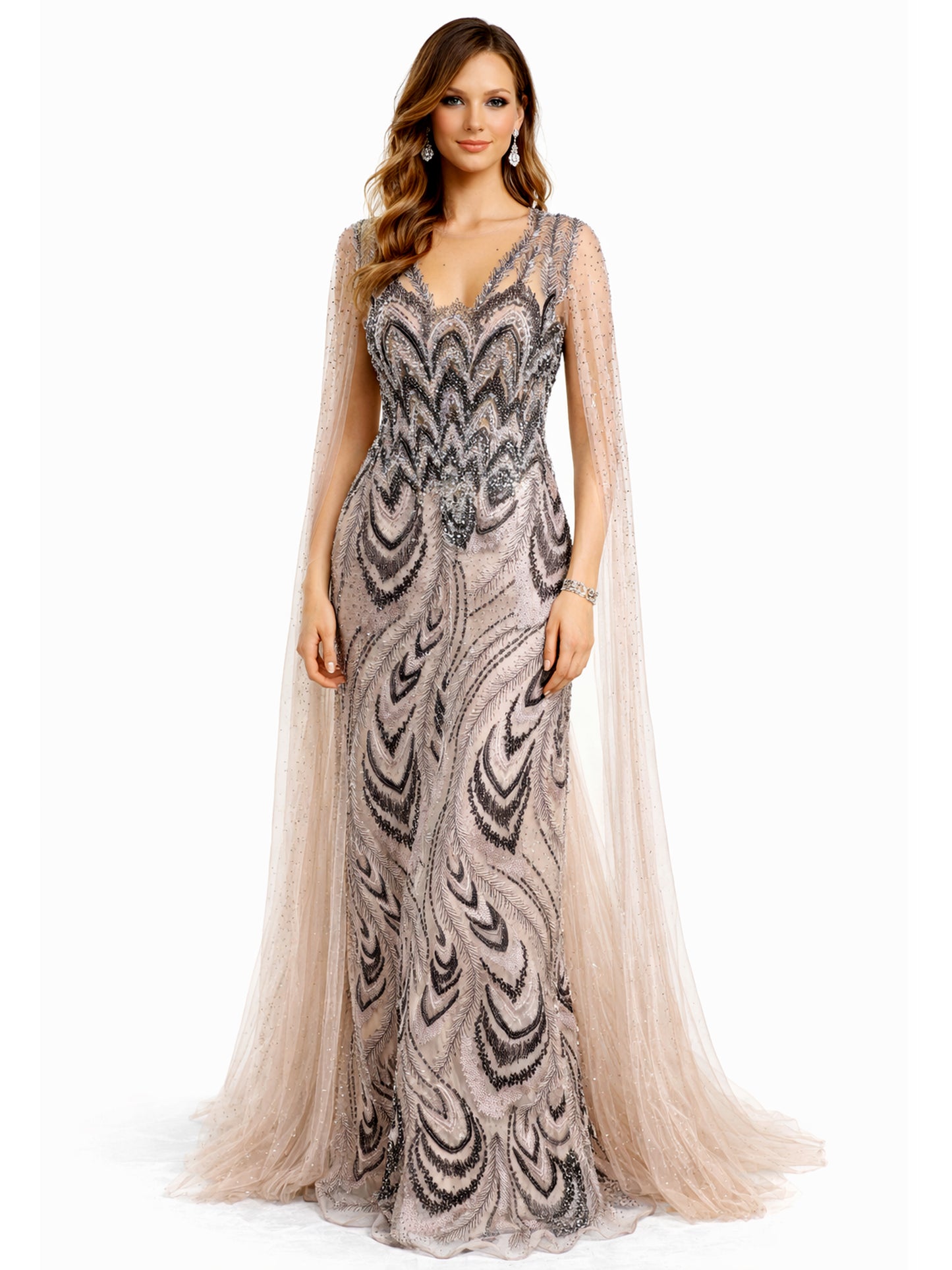 Style 230328 - Blue / Brown Dress