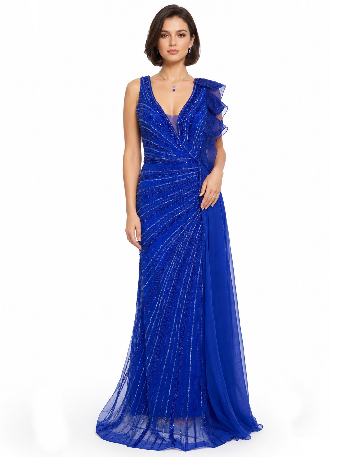 Style 251026 - Cream / Blu