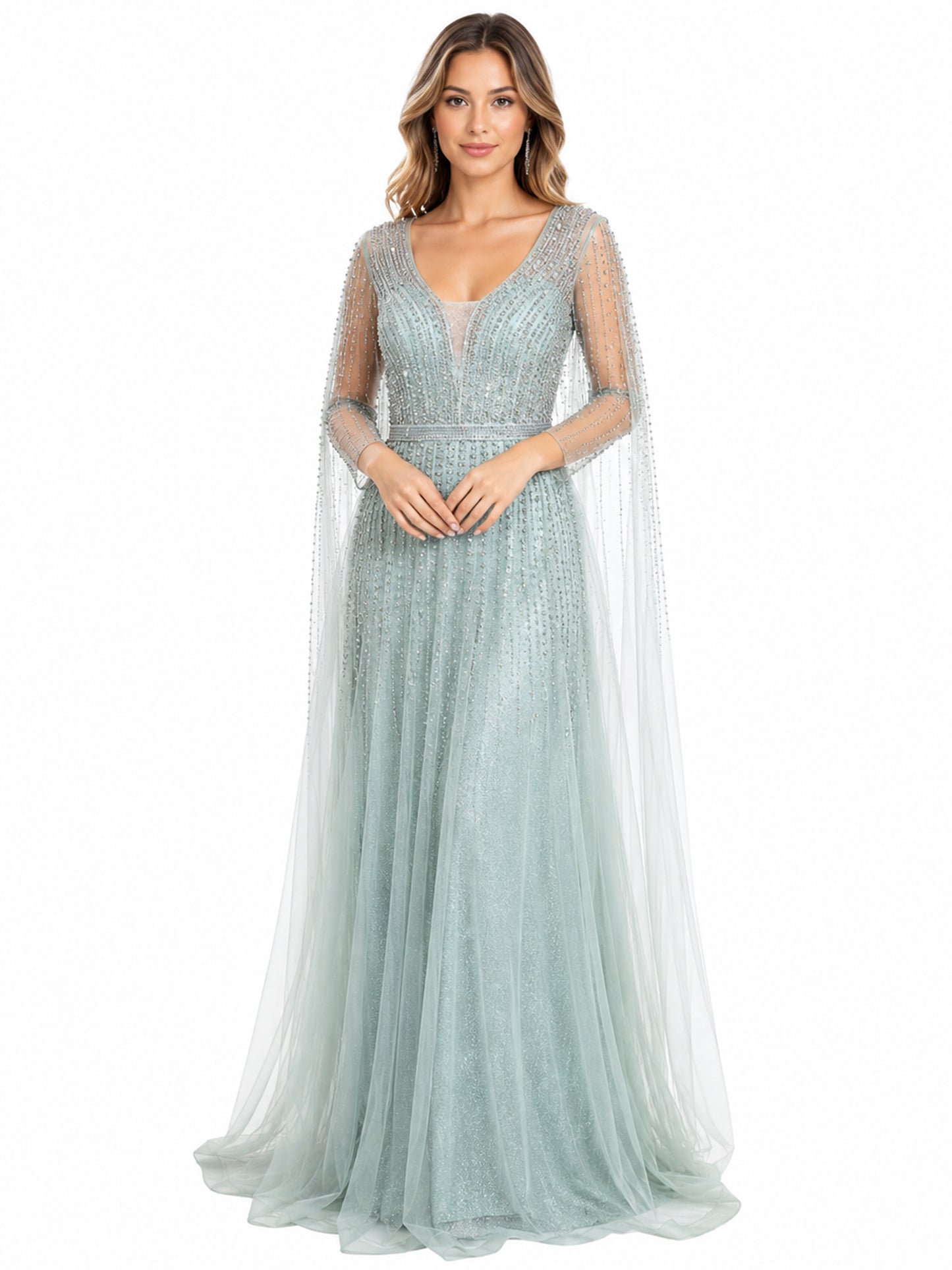 Style 251113 - Light Blu / Light Green