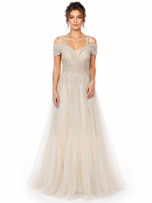 Style 251116 - Blue / Cream
