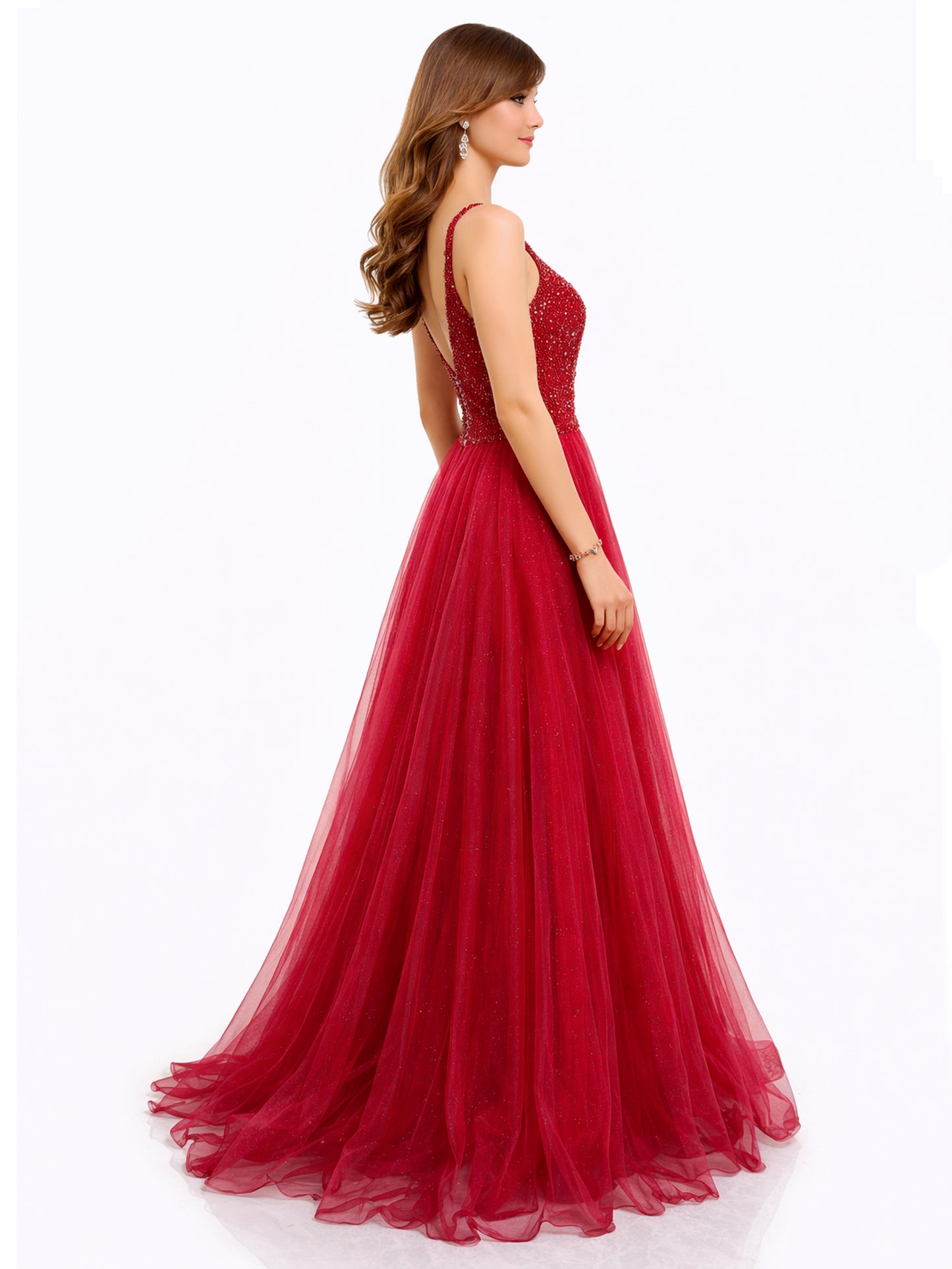 Style 082 - Pink / Red Dress