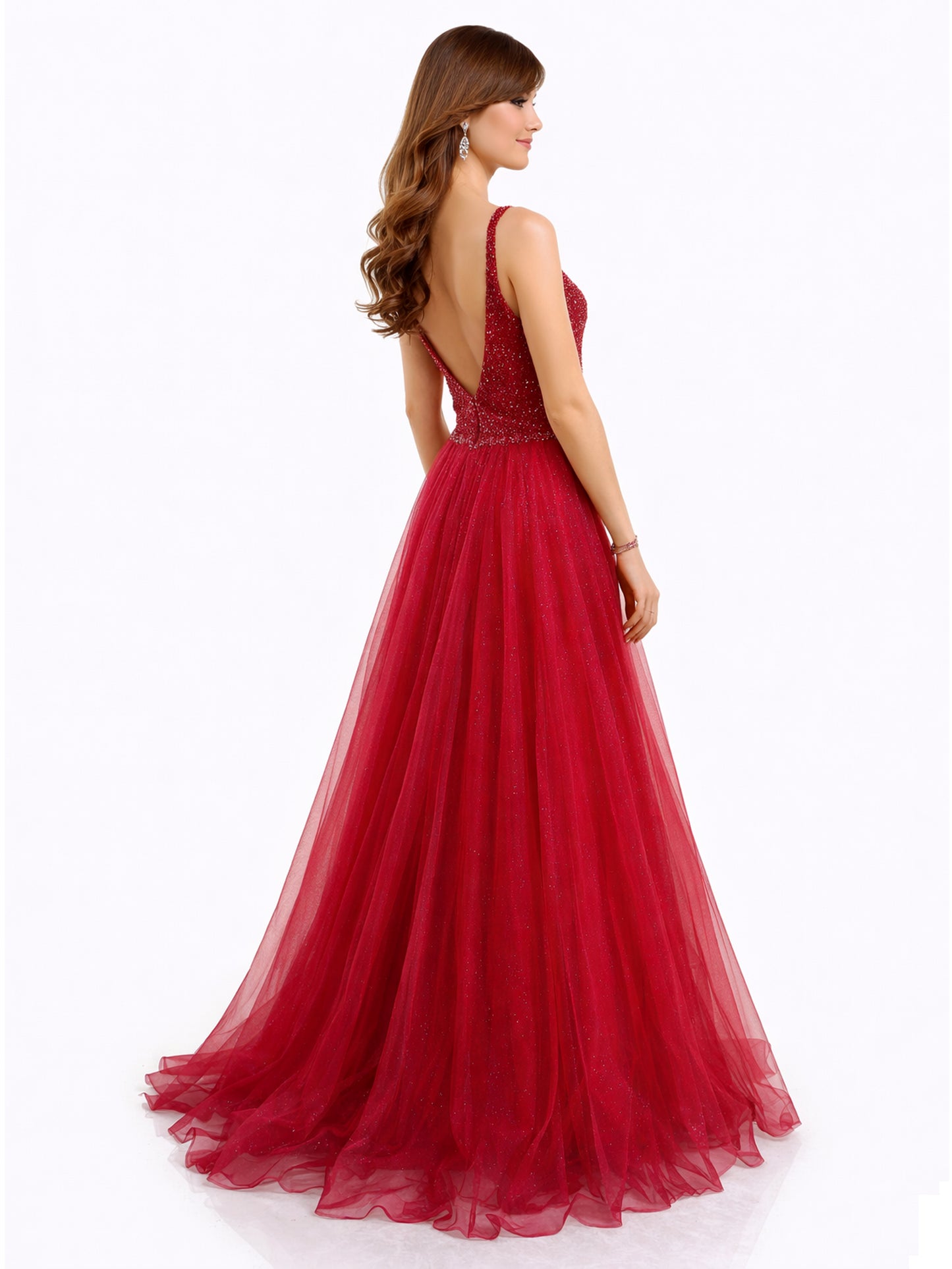 Style 082 - Pink / Red Dress