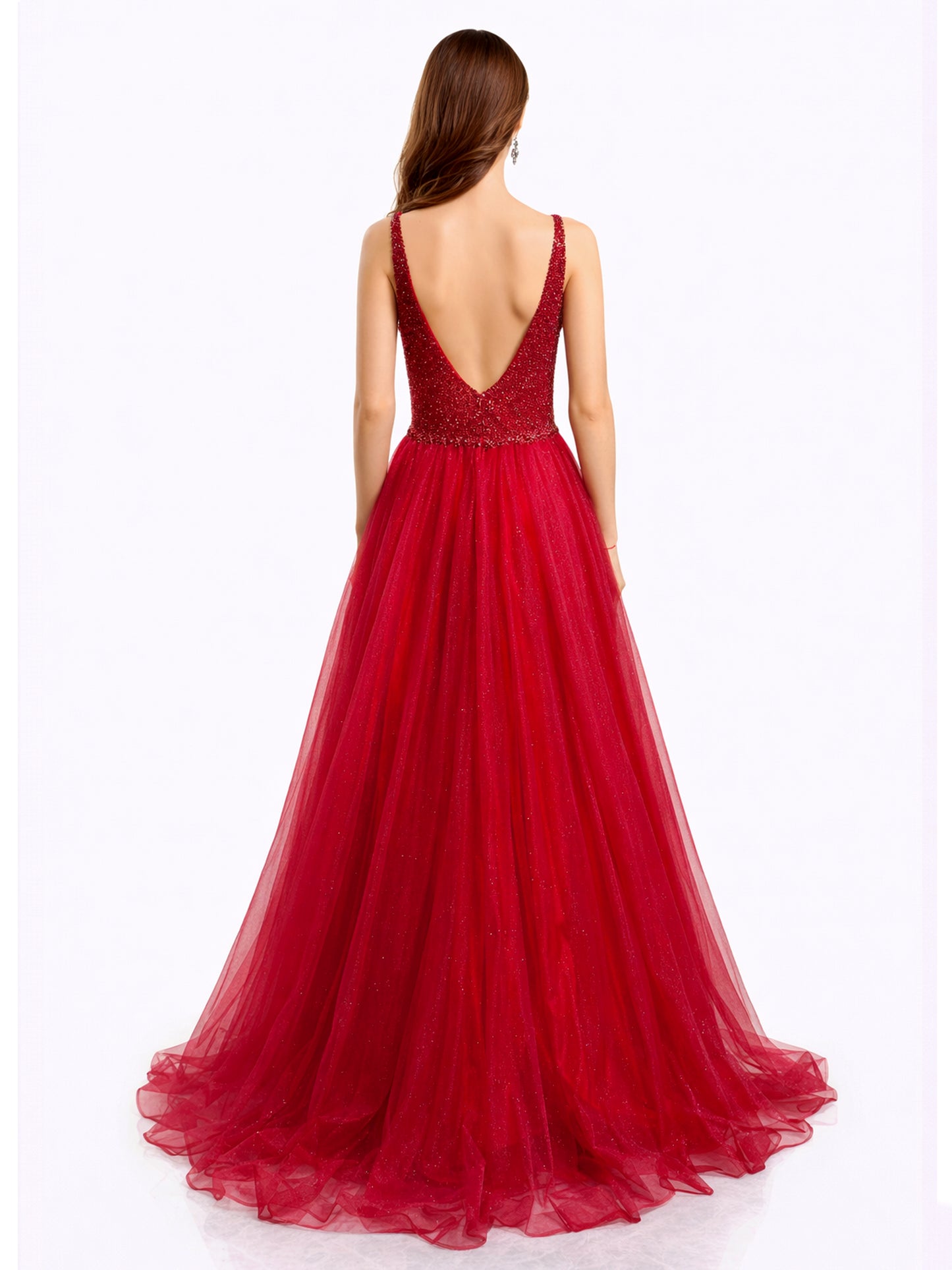 Style 082 - Pink / Red Dress