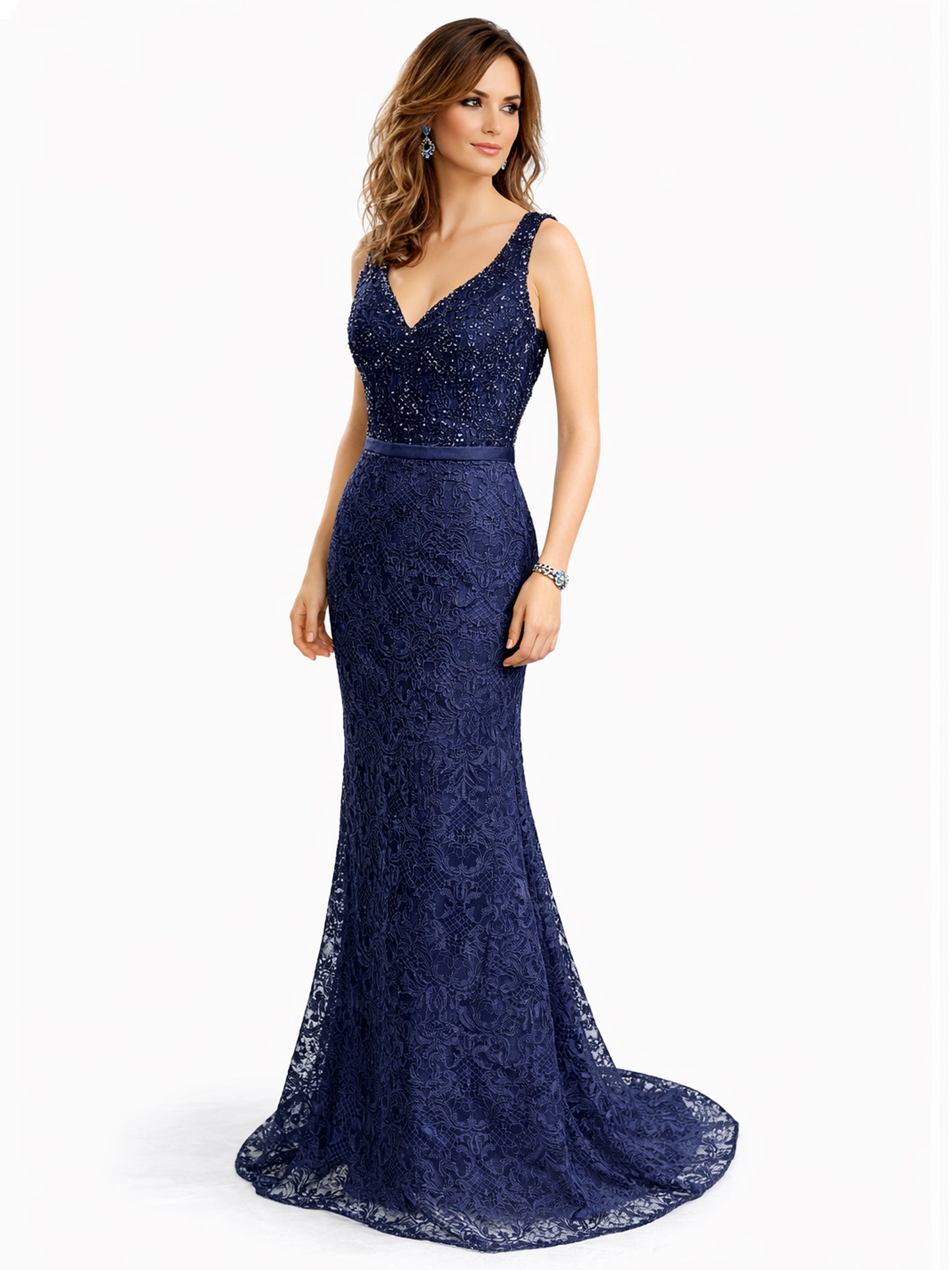 Style 1734410 - Dark Blue Dress