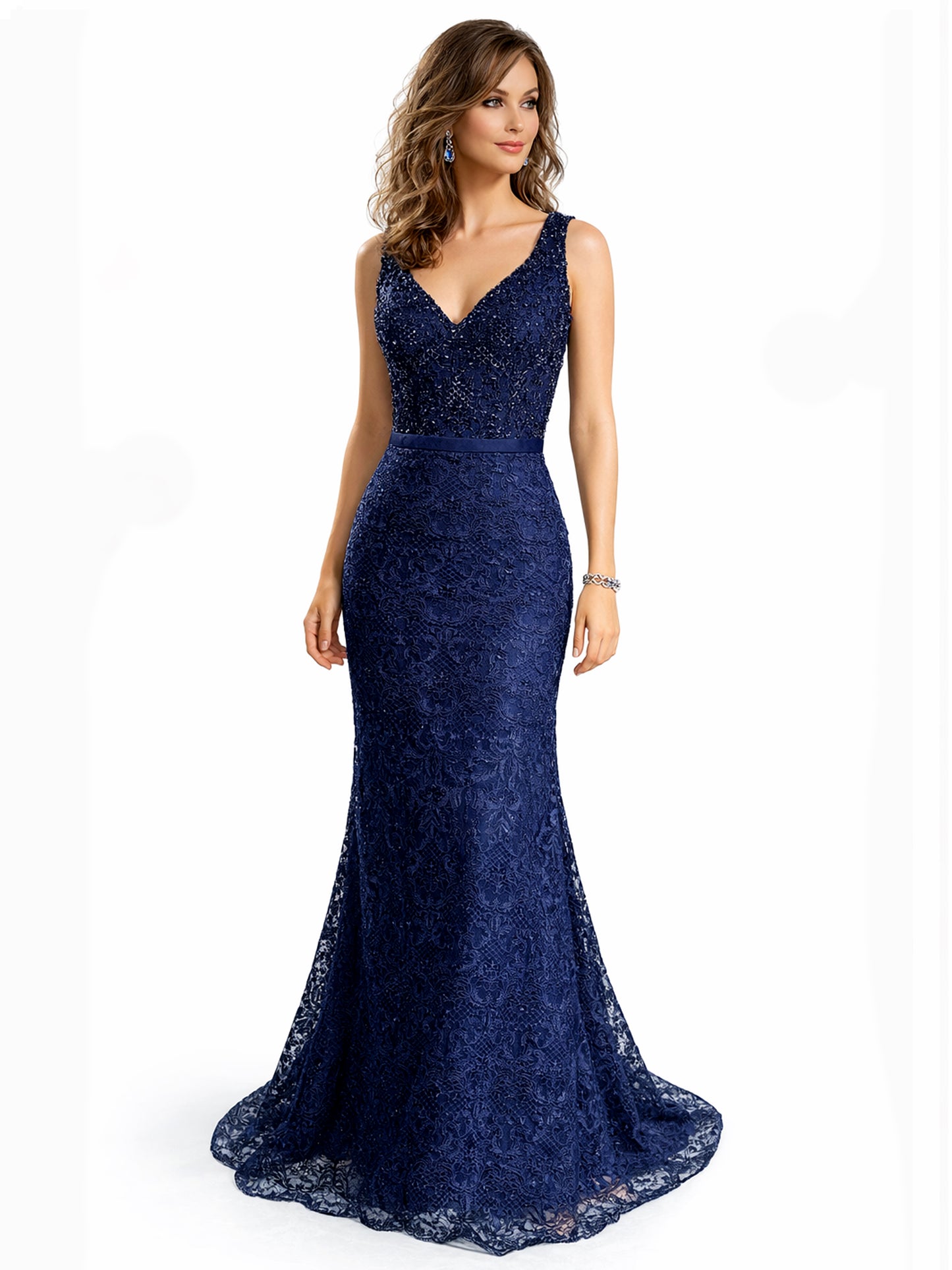 Style 1734410 - Dark Blue Dress