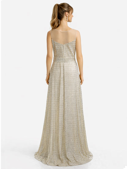 Style 181217 -  Gold / Silver Dress