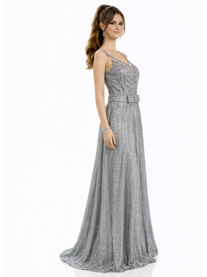 Style 181217 -  Gold / Silver Dress