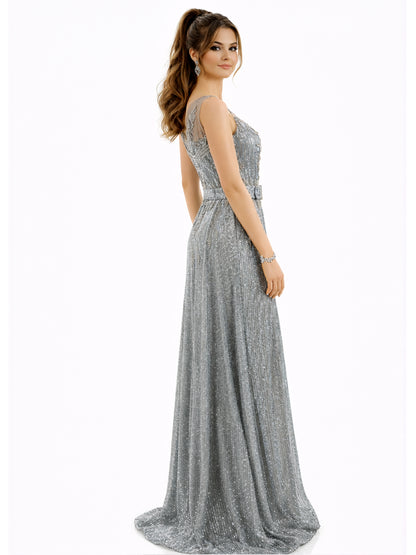 Style 181217 -  Gold / Silver Dress