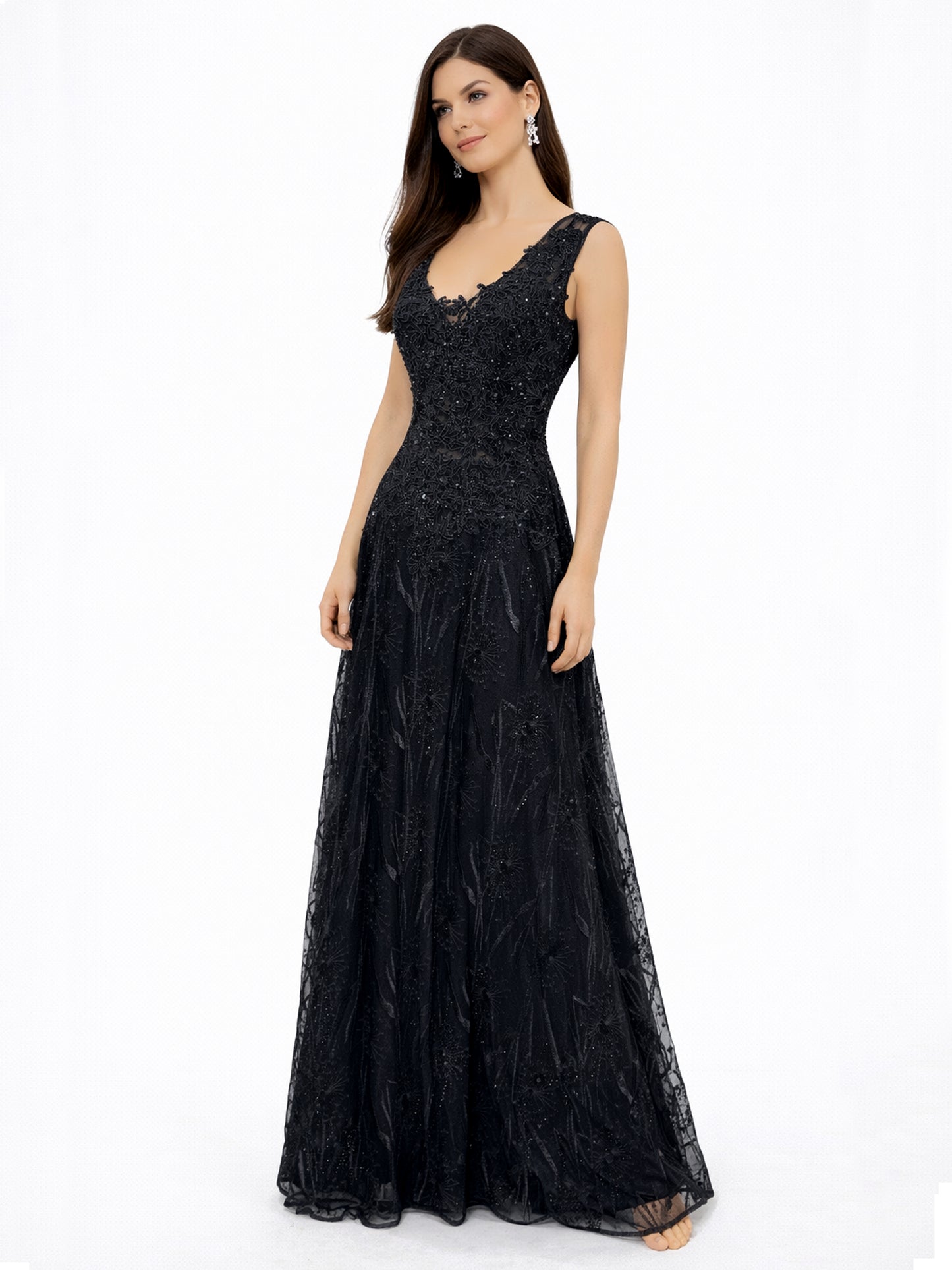 Style 190333 - Black / Pink Dress