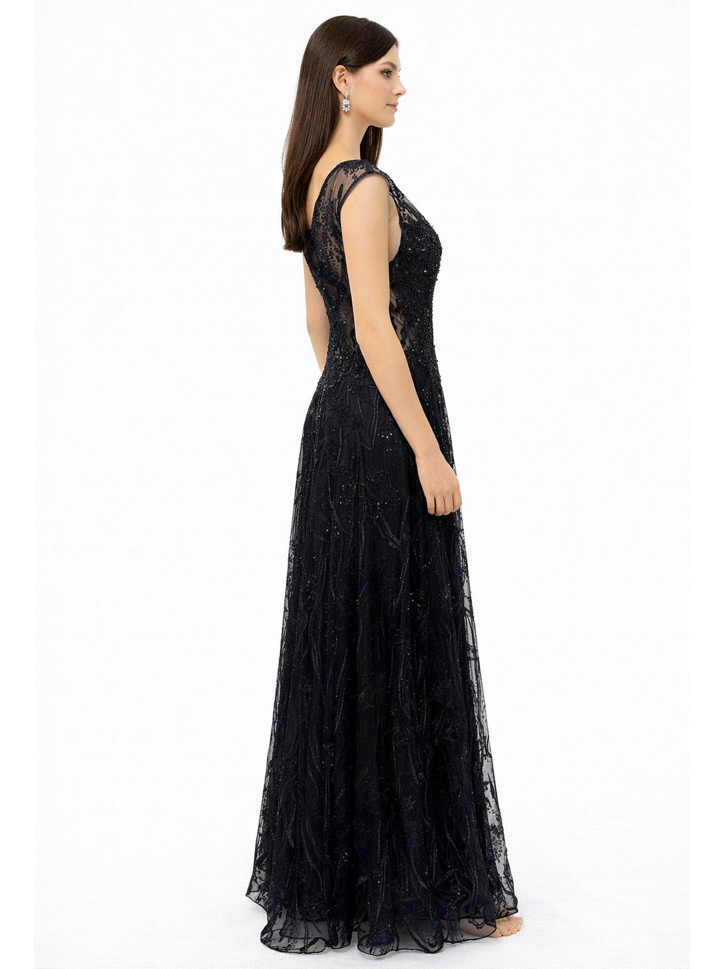 Style 190333 - Black / Pink Dress