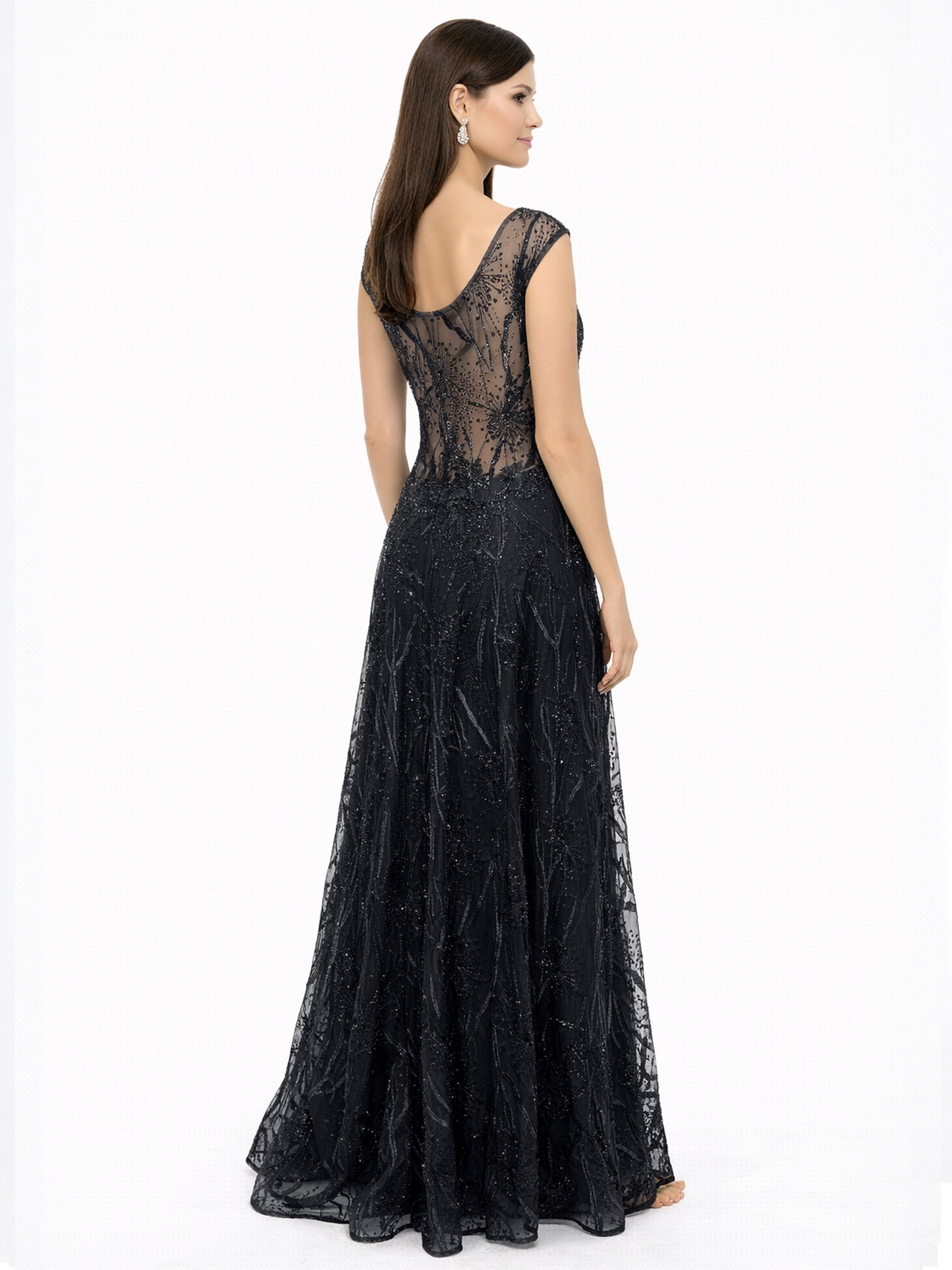 Style 190333 - Black / Pink Dress