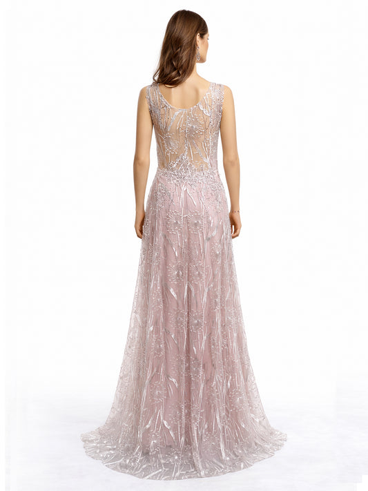 Style 190333 - Black / Pink Dress