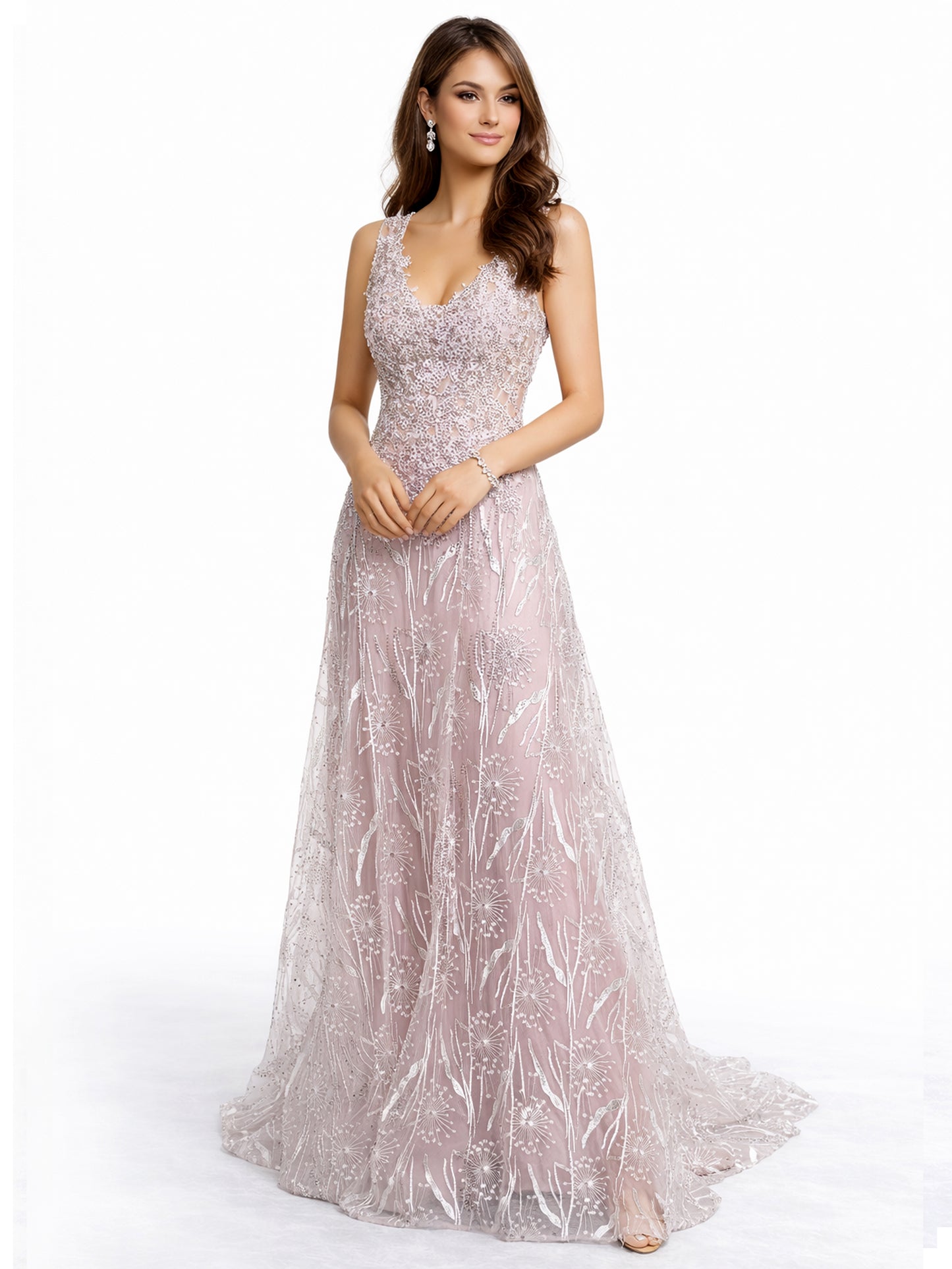 Style 190333 - Black / Pink Dress