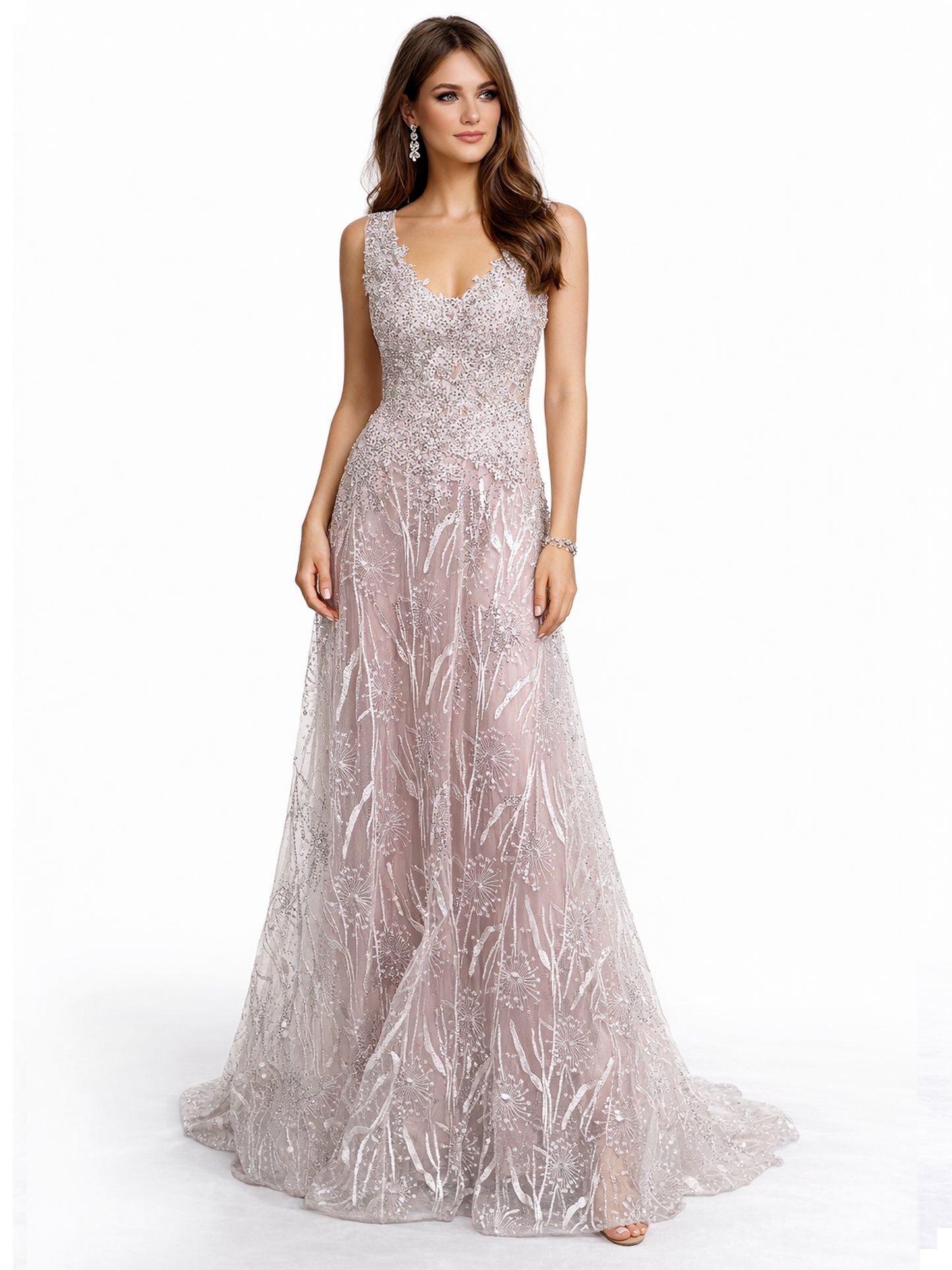 Style 190333 - Black / Pink Dress