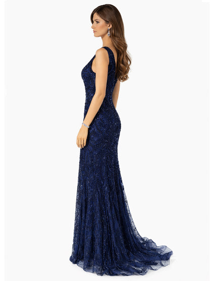 Style 191139 - Dark Blue / Silver Dress