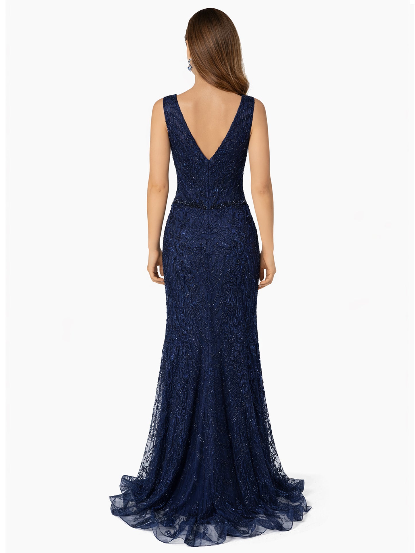 Style 191139 - Dark Blue / Silver Dress