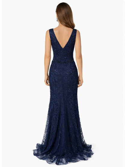 Style 191139 - Dark Blue / Silver Dress