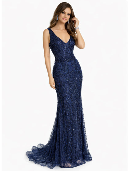Style 191139 - Dark Blue / Silver Dress