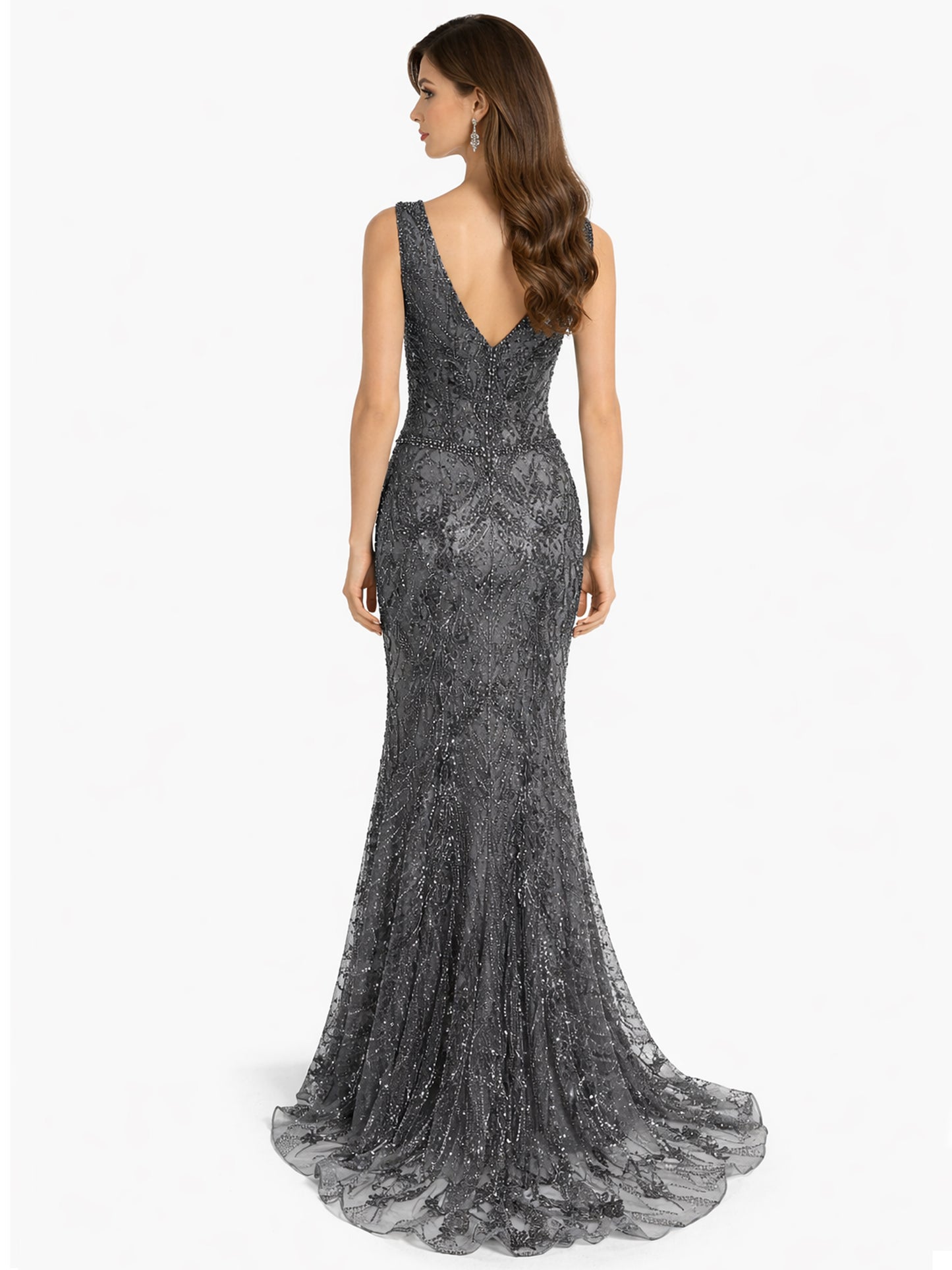 Style 191139 - Dark Blue / Silver Dress