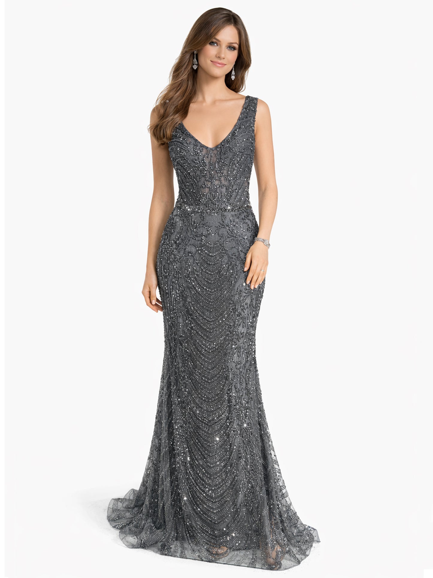 Style 191139 - Dark Blue / Silver Dress