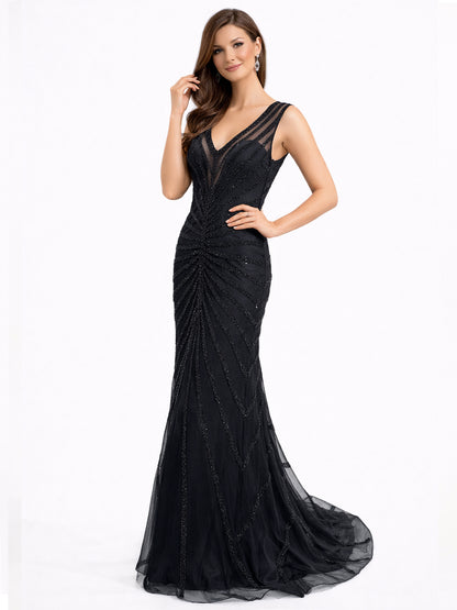 Style 191140 - Black / Silver Dress