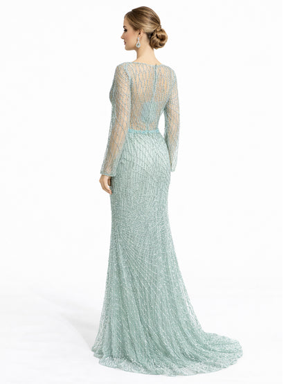 Stijl 2024015 - Lichtgroene Jurk