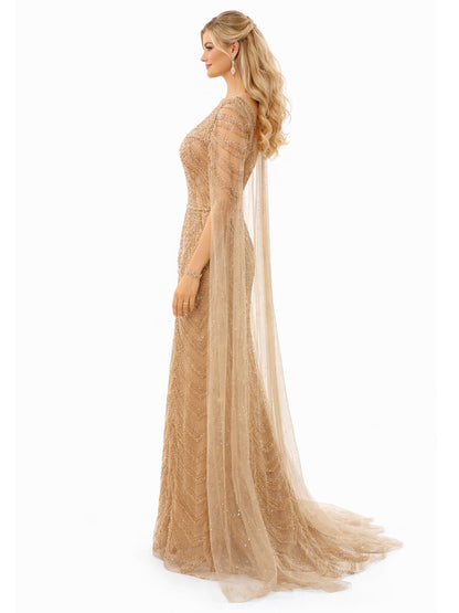 Stijl 202422 - Roze / Gouden Jurk