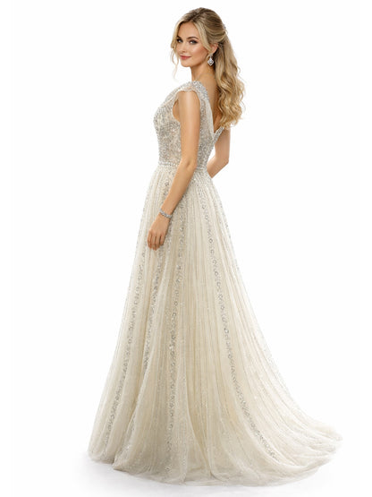 Stijl 202422 - Roze / Gouden Jurk