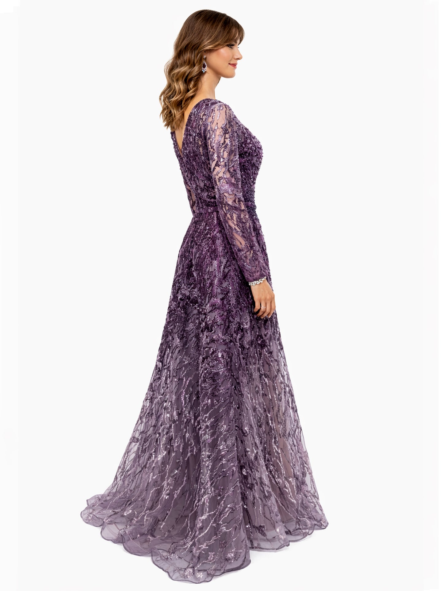 Style 220103 - Purple Dress