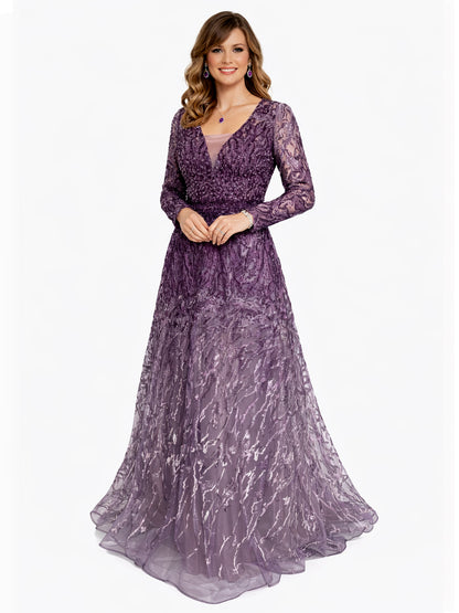 Style 220103 - Purple Dress