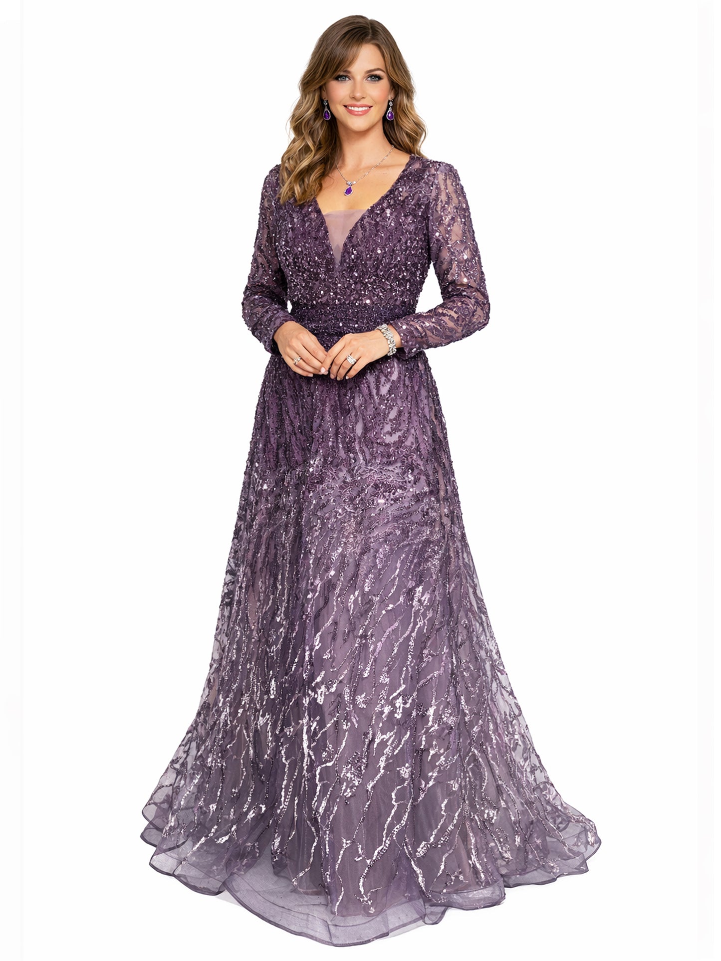 Style 220103 - Purple Dress