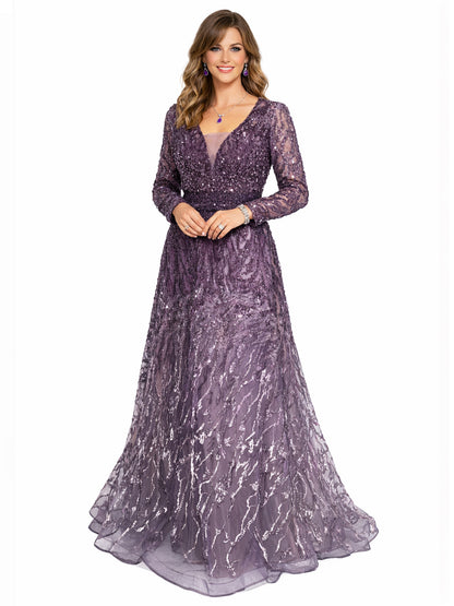 Style 220103 - Purple Dress