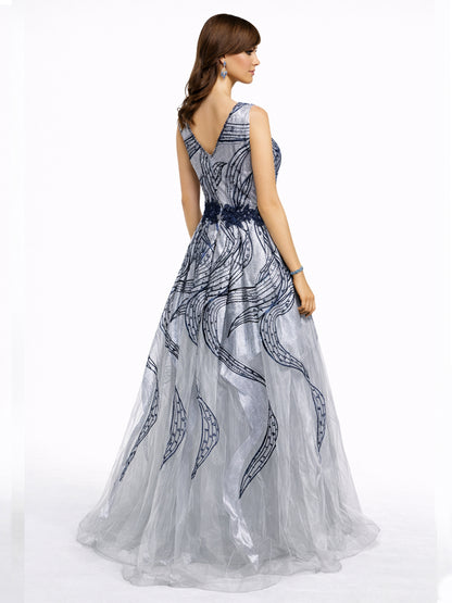 Style 220105 - Blue / Purple Dress