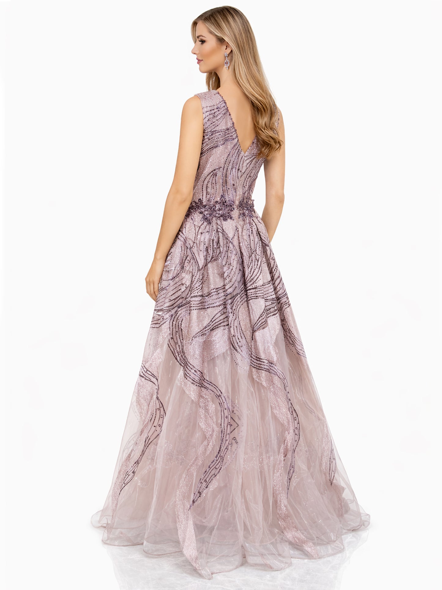 Style 220105 - Blue / Purple Dress