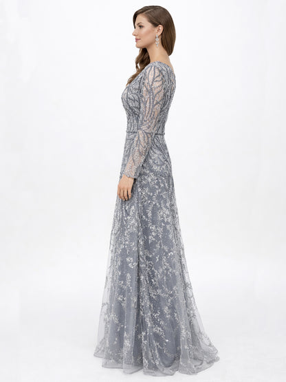 Style 220602 - Pink / Silver Dress