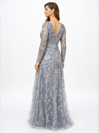 Style 220602 - Pink / Silver Dress