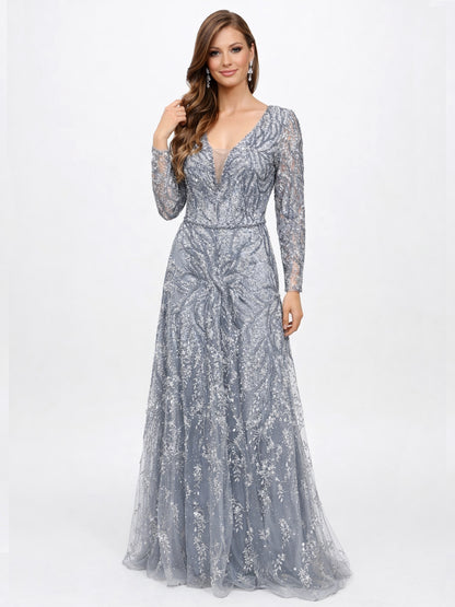 Style 220602 - Pink / Silver Dress