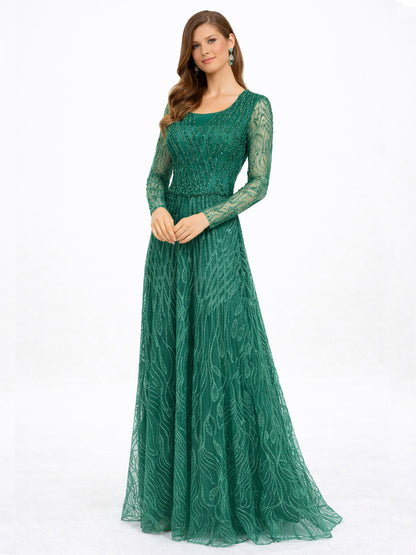 Style 220603 - Pink / Green Dress