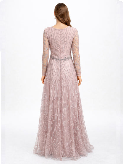 Style 220603 - Pink / Green Dress