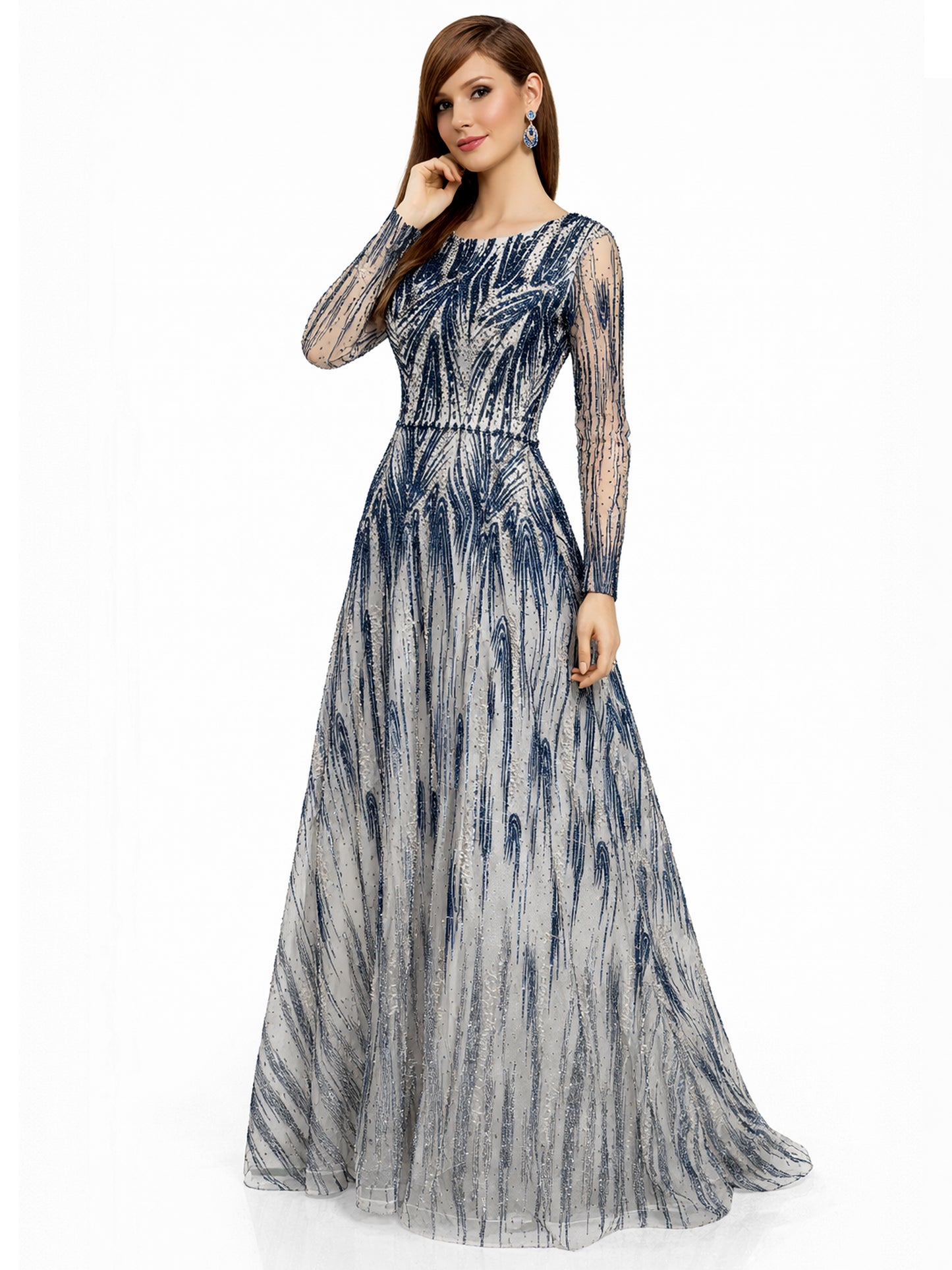 Style 220606 - Blue / Purple Dress