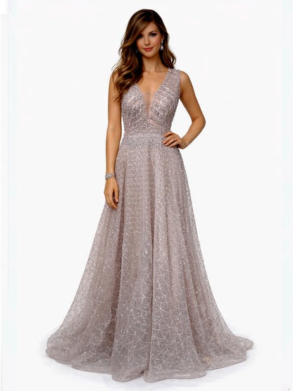 Style 220609 - Rose / Silver Dress