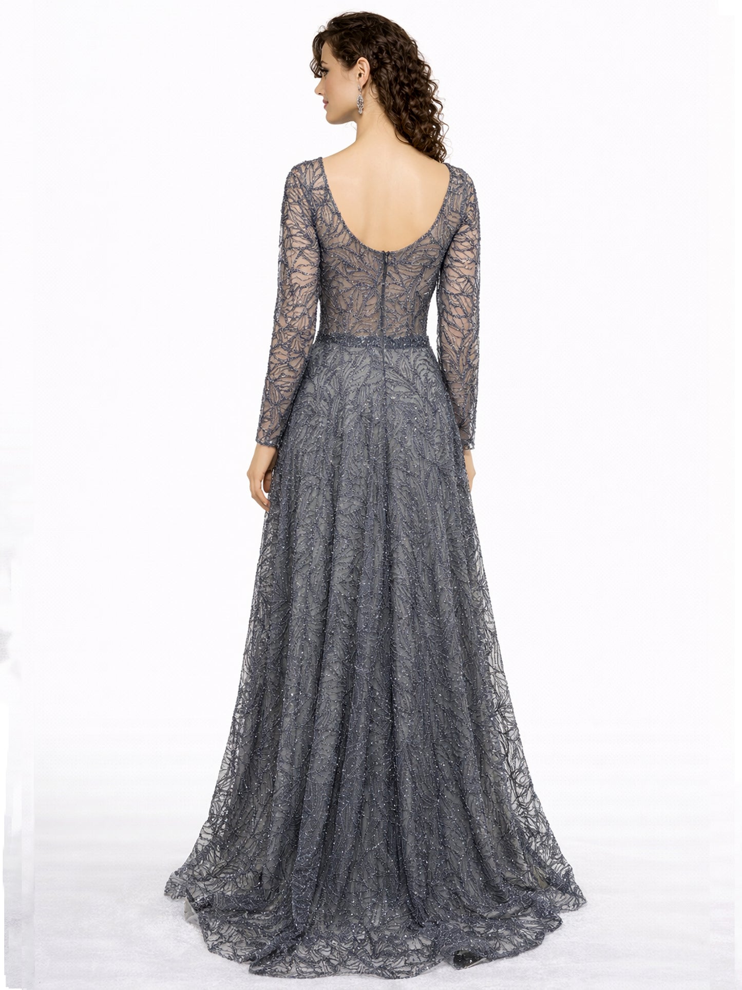 Style 220611 - Purple / Silver Dress