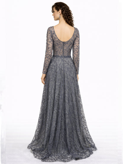 Style 220611 - Purple / Silver Dress