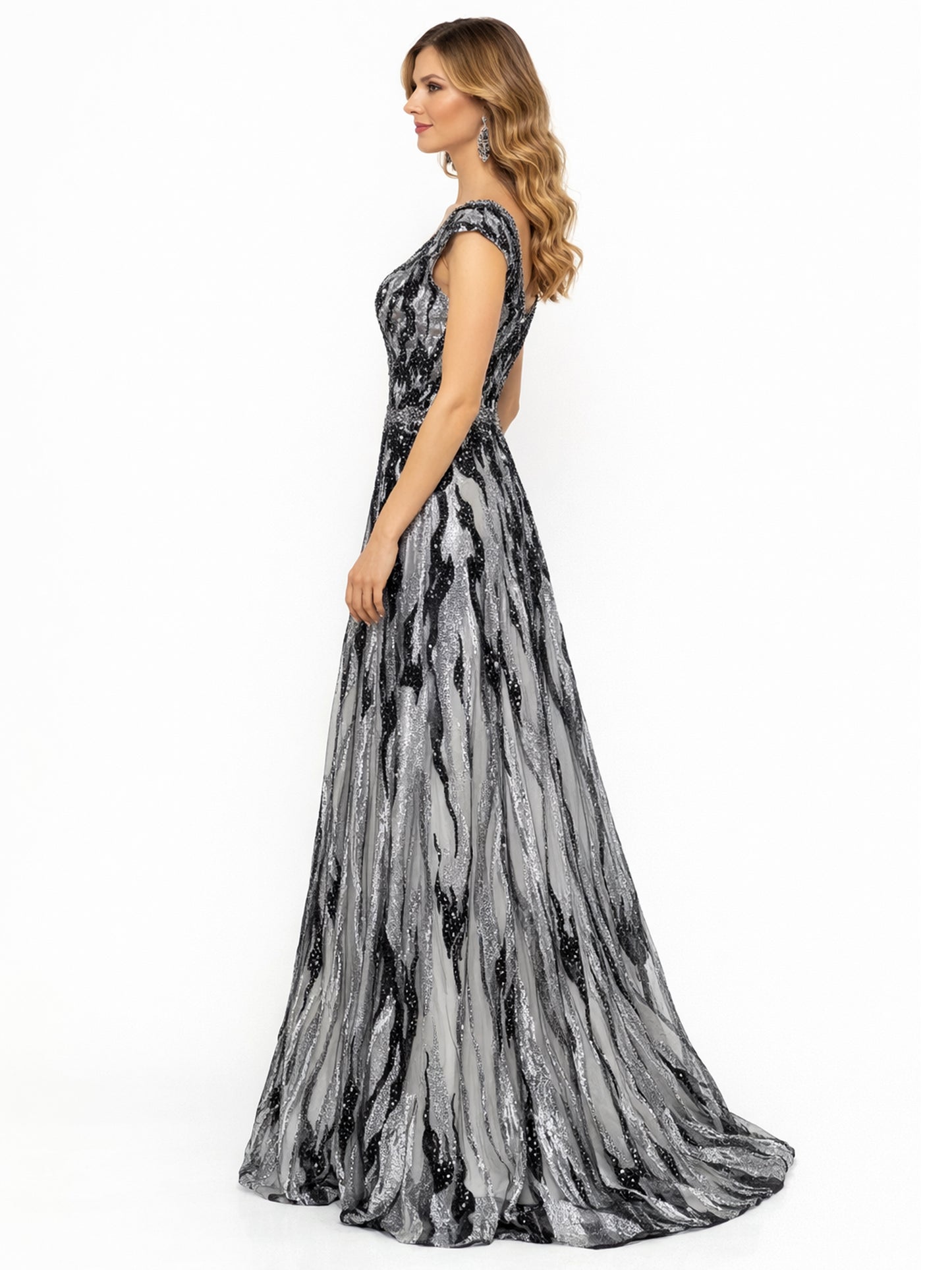 Style 220614 - Black / Dark Blue Dress