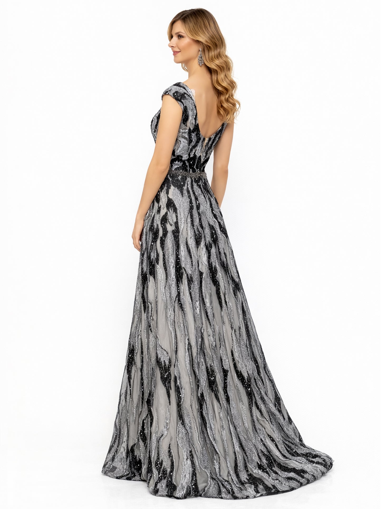 Style 220614 - Black / Dark Blue Dress